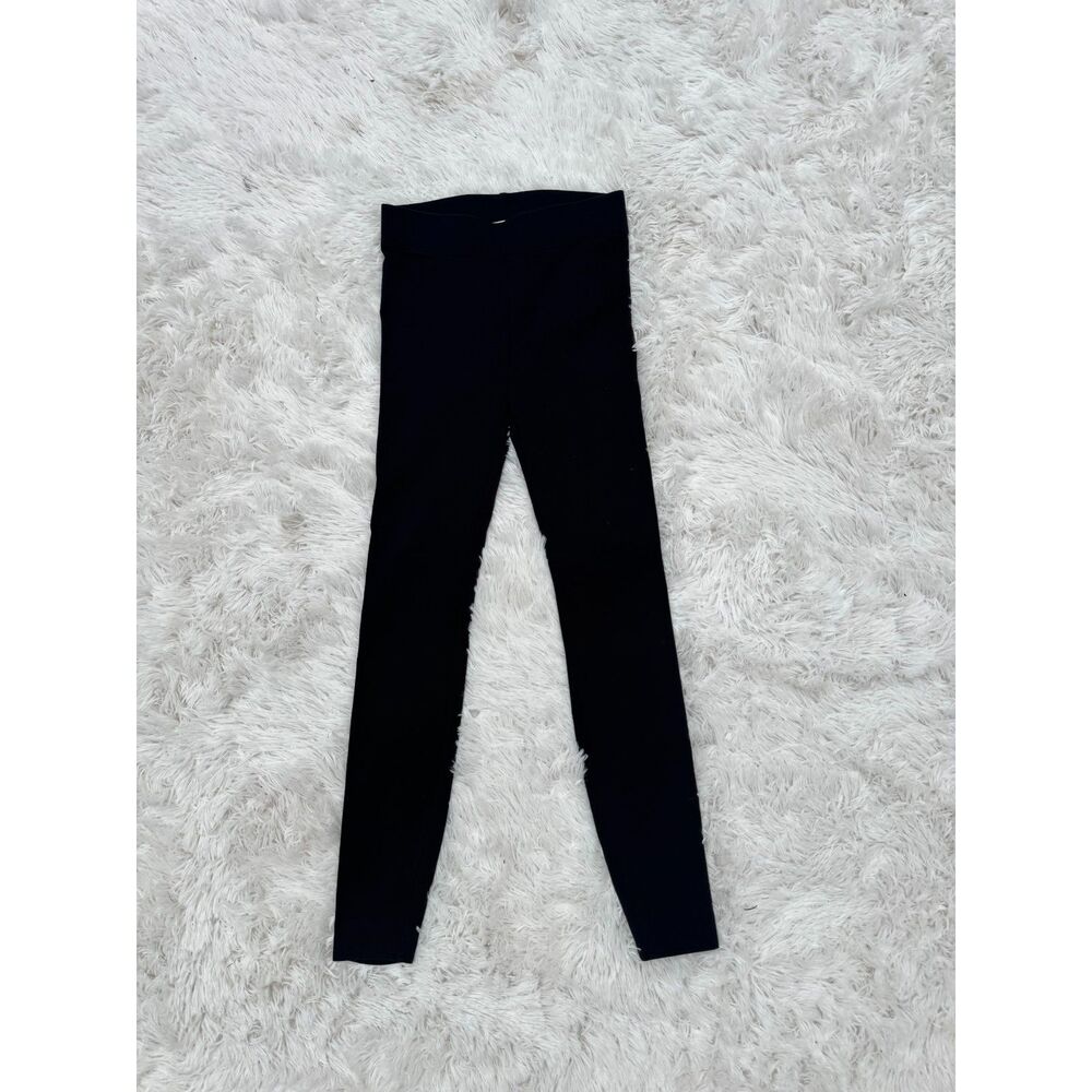 Madewell MWL Black High-Rise Leggings Cotton Blend Size XS